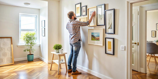 How to Curate a Modern Art Gallery Wall at Home