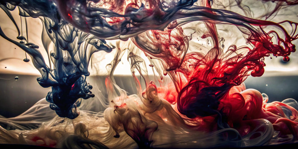 In Abstract Art, Flow: A Tool in Liquid Media