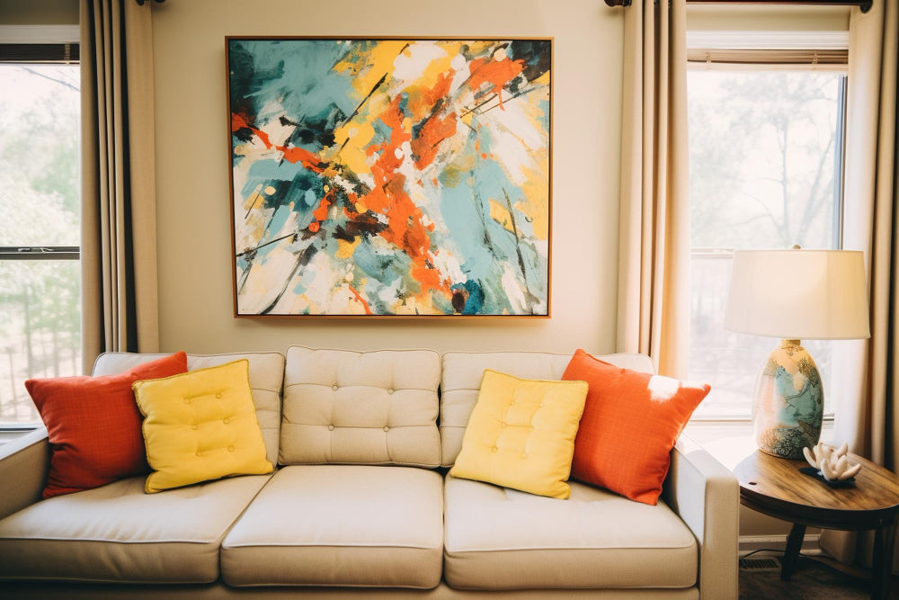 How to Use Tactile Canvas Art Prints in Home Decoration