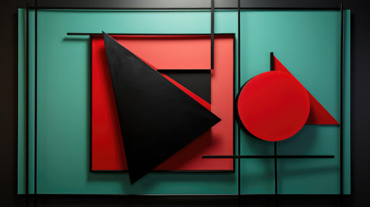 How to Make Dynamic Contemporary Art Using Simple Shapes