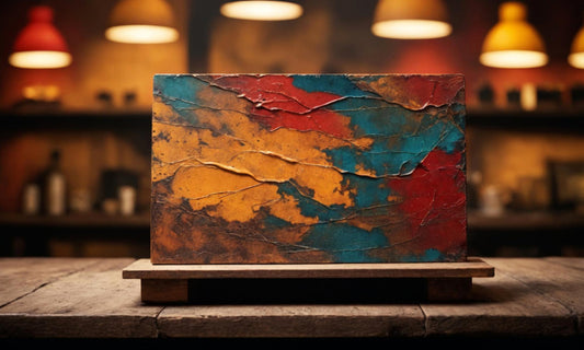 Color Harmony: Picking the Right Palette for Your Resin Canvas Art
