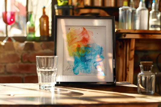 Implement Resin Art in Your Home Office Decor