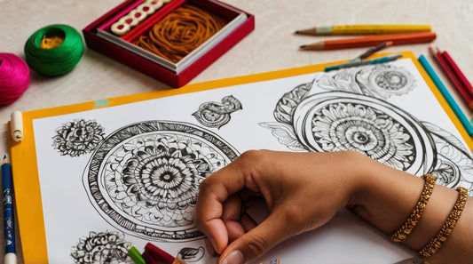 Create Mandalas, making visible what in view of self emerges.