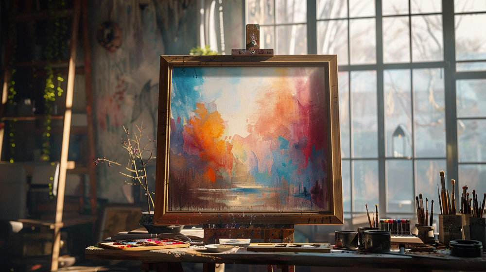 How to mix resin art with other mediums for unique canvas creation