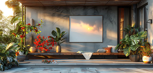 Resin Art in the Living Room