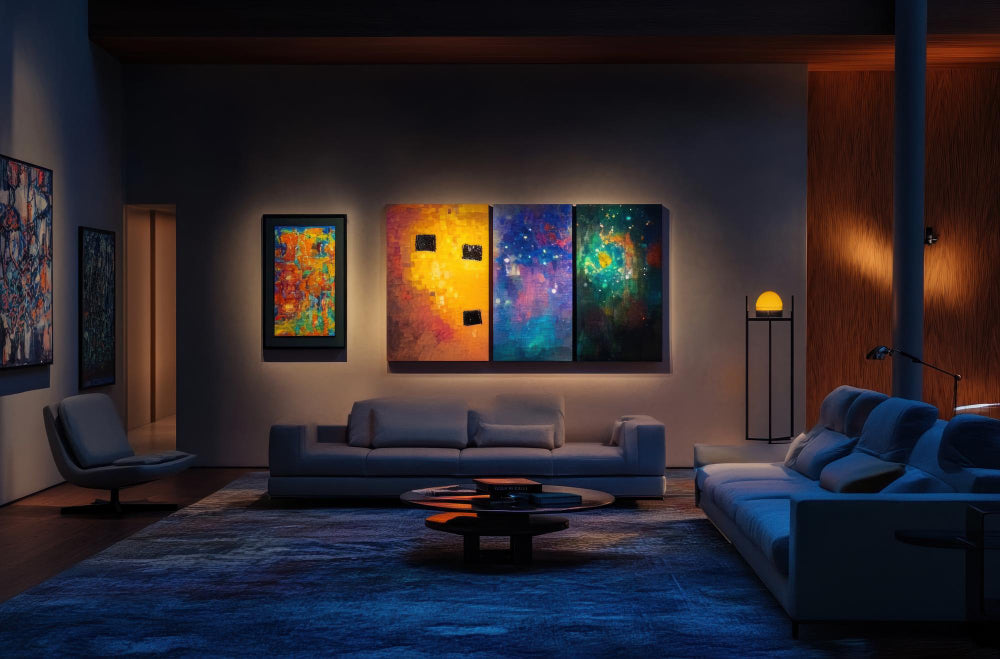 Choosing the Best Canvas Art That Harmonizes with Dark Wall Colors
