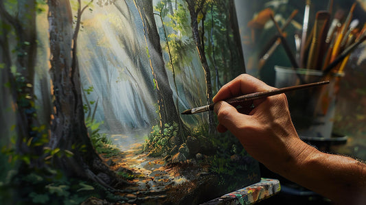 Drawing Nature: How to Represent Texture in Trees, Leaves, and Rocks