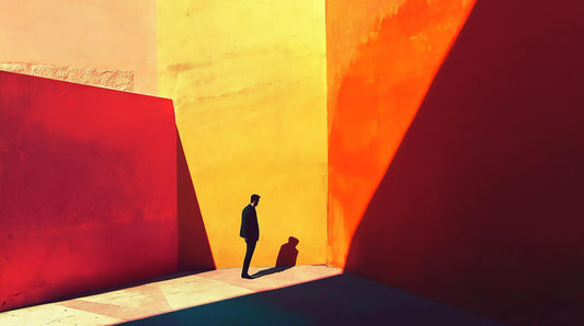 Utilize shadows and light in modern art