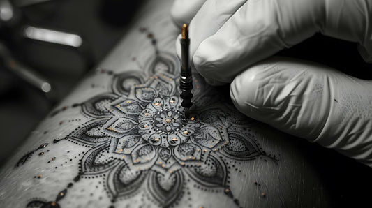 There are hints of mandala art affecting most of the designs in modern tattoos.
