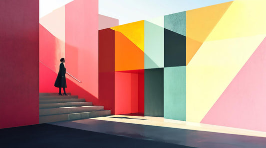 Exploring Modern Art using Monochromatic Color Schemes