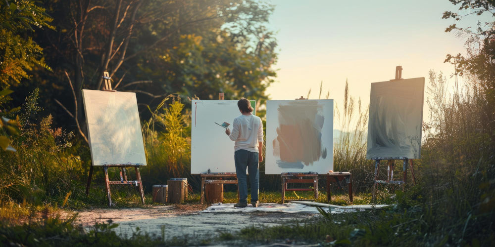 Bring the outdoors indoors using Landscape Paintings