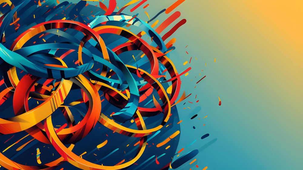 The Merge of Abstract Art with Graphic Design