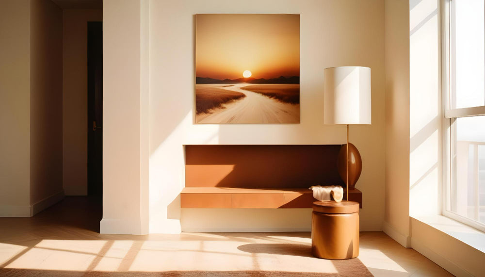 How to Mix Bold and Neutral Canvas Art Prints for a Cohesive Look