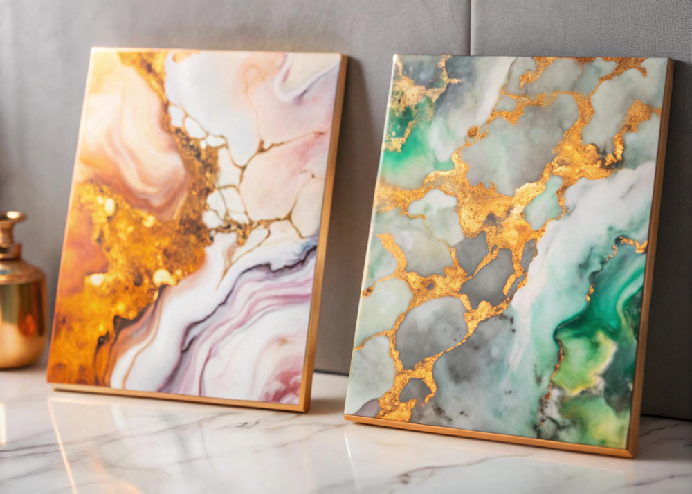 Resin Art and Canvas Prints: The Perfect Blend