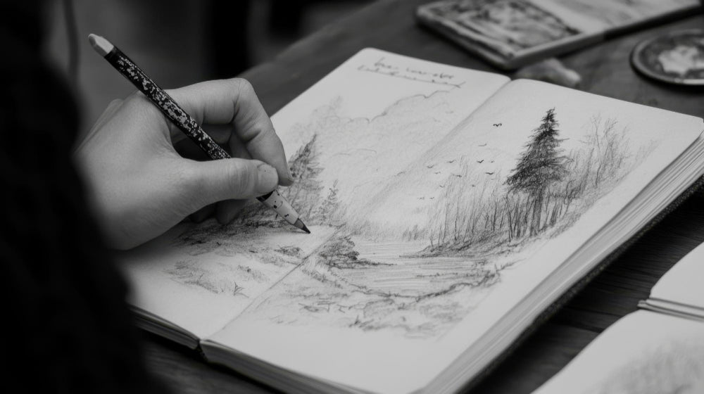 From Sketch to Finalized Art: Steps of Drawings