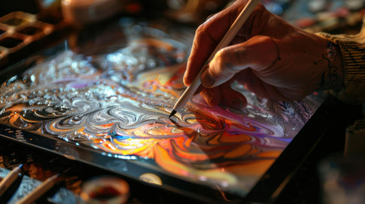 The Use of Digital Tools in the Development of Modern Abstract Paintings