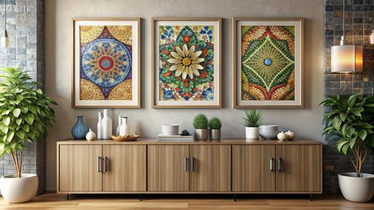 Create a Zen Space with Mandala Canvas Art