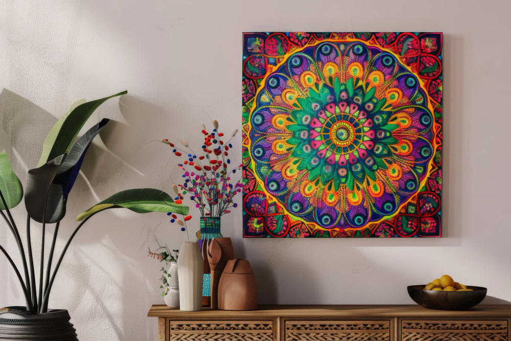 Creating Mandala Art with Found Objects: A Journey of Creativity and Mindfulness