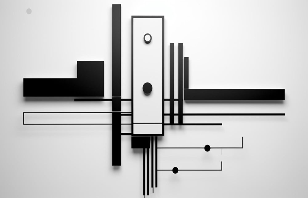 How to Make Abstract Art Using Basic Lines and Shapes
