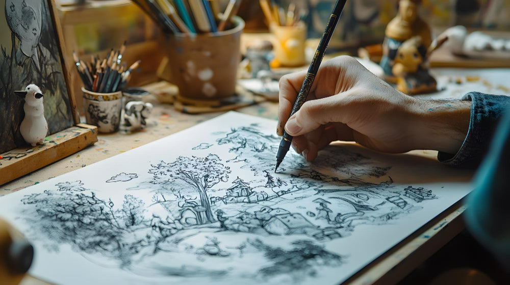 Role of Sketchbooks in Artistic Self-Discovery – Art To Doors