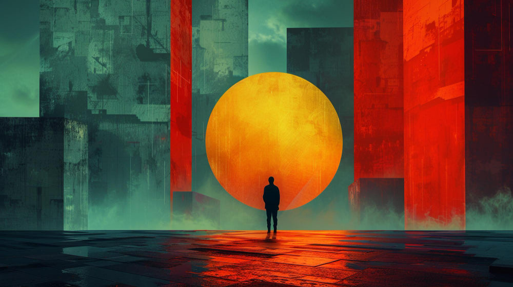 There is less to an abstract work of art than one would at first observe: the power of simplicity in abstract art