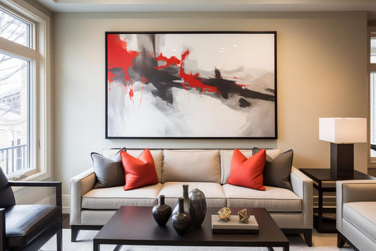 The Impact of Canvas Art Prints on Small Room Designs
