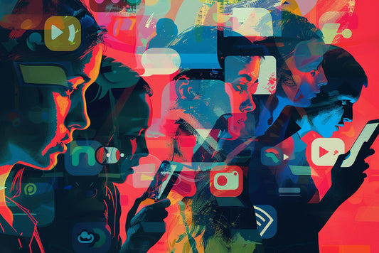 Modern art influence on the aesthetics of social media The rise of digital