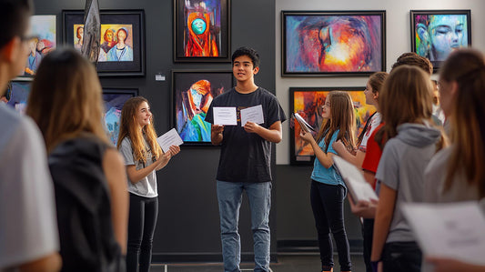 Using TikTok to Target Sales for Canvas Art Prints to a Younger Audience