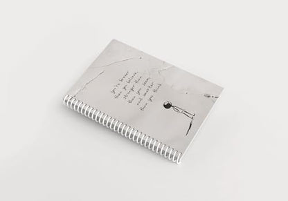 Art to Doors | Believe In Yourself Quote | Artist Riika Kandhola | Spiral Notebooks | A5 Size Paper | 120 Pages | 70 GSM Paper | Attractive Cover Designs