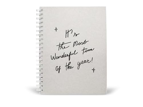 Art to Doors | Wonderful Time Of The Year | Spiral Notebooks | A5 Size Paper | 120 Pages | 70 GSM Paper | Attractive Cover Designs