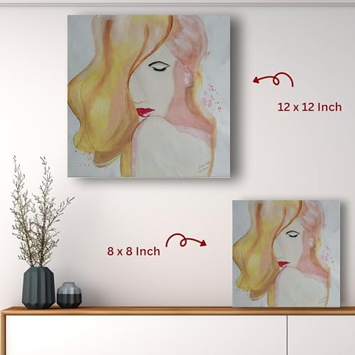 Art to Doors | Sharmeeli | Artist Lovina Cano | Vertical | Art Prints | Home Decor | Gift Items | Wall Art | Canvas Frame