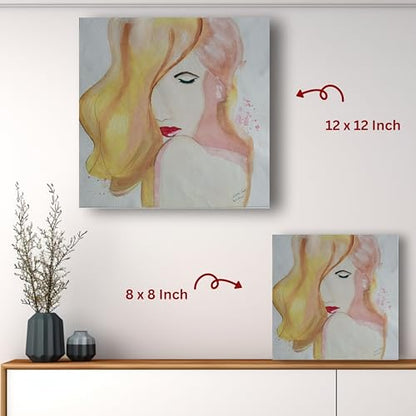 Art to Doors | Sharmeeli | Artist Lovina Cano | Vertical | Art Prints | Home Decor | Gift Items | Wall Art | Canvas Frame