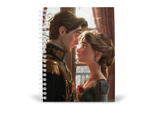 Art to Doors | Snowfall Dreams | Spiral Notebooks | A5 Size Paper | 120 Pages | 70 GSM Paper | Attractive Cover Designs