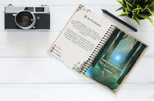 Art to Doors | There Are No Shortcuts | Spiral Notebooks | A5 Size Paper | 120 Pages | 70 GSM Paper | Attractive Cover Designs