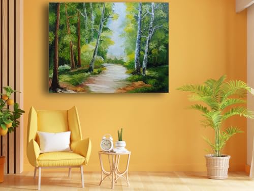 Art to Doors| Tranquility | Artist Pallavi | Rectangle | Art Print | Home Decor | Wall Decor | Gift Items | Canvas Frame