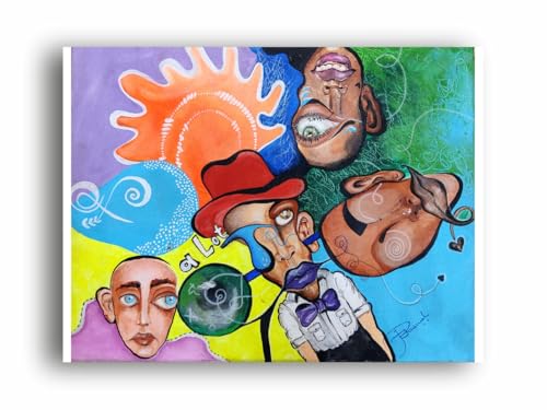 Art to Doors| Mister Wise | Artist Poornima Jaiswal| Rectangle | Art Print | Home Decor | Wall Decor | Gift Items | Canvas Frame