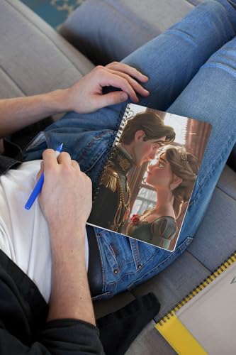 Art to Doors | Snowfall Dreams | Spiral Notebooks | A5 Size Paper | 120 Pages | 70 GSM Paper | Attractive Cover Designs