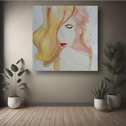 Art to Doors | Sharmeeli | Artist Lovina Cano | Vertical | Art Prints | Home Decor | Gift Items | Wall Art | Canvas Frame