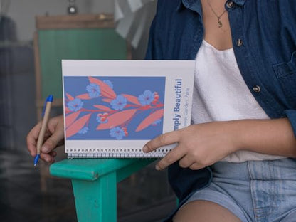 Art to Doors | Simply Beautiful | Spiral Notebooks | A5 Size Paper | 120 Pages | 70 GSM Paper | Attractive Cover Designs