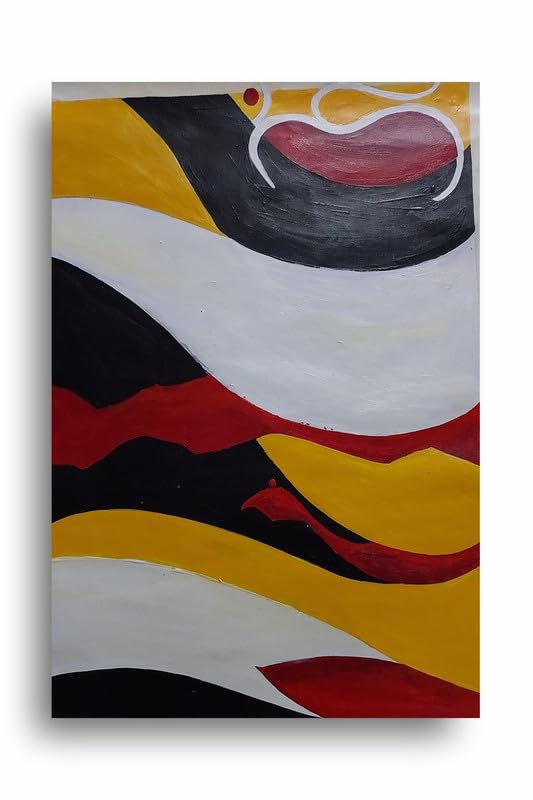 Art to Doors | Flames | Artist Ajay Pratap Singh Rathore | Rectangle | Art Print | Home Decor | Wall Decor | Gift Items | Canvas Frame