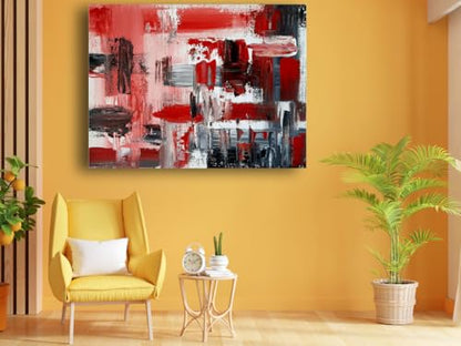 Art to Doors | I See Red | Artist Nandita Venkatraman | Horizontal | Art Print | Home Decor | Wall Decor | Gift Items | Wall Art