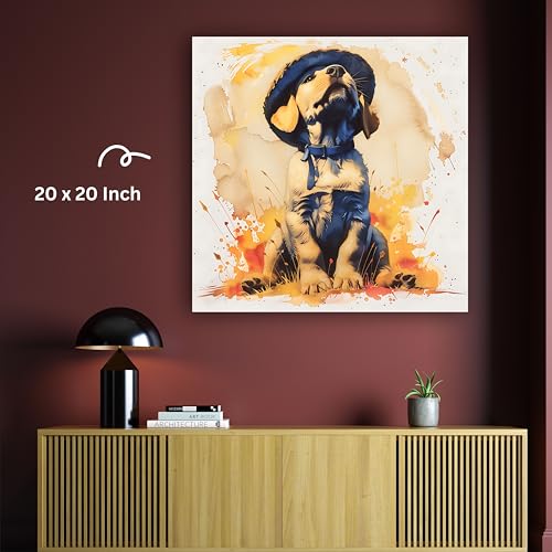 Art to Doors | Luxury Dog Gear Set Art | Square | Art Print | Home Decor | Wall Decor | Gifts for Women | Gifts for Men | Gift Items | Wall Art