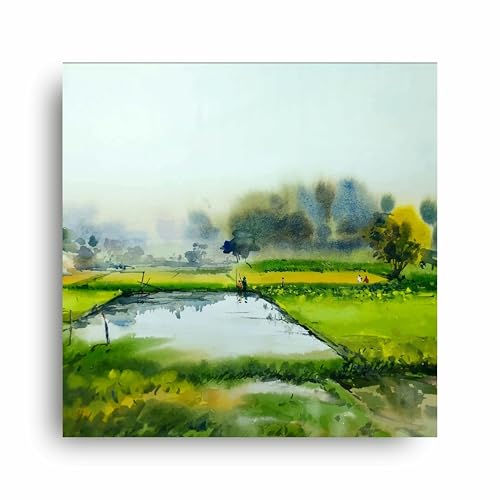 Art to Doors | Morning's Embrace | Square | Art Print | Home Decor | Wall Decor | Gifts for Women | Gifts for Men | Wall Art
