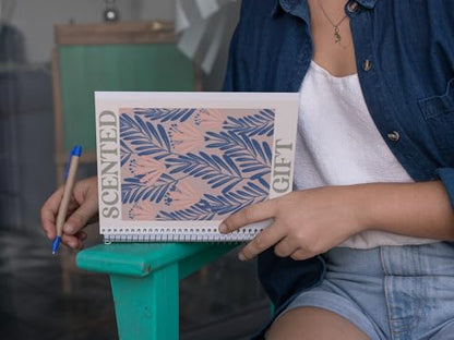 Art to Doors | Scented Gift | Spiral Notebooks | A5 Size Paper | 120 Pages | 70 GSM Paper | Attractive Cover Designs