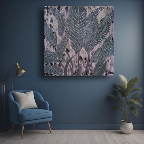 Art to Doors | Leaf Foliage | Square | Artist Lovina Cano | Home Decor | Wall Art | Gifts for Women | Gifts for Men | Canvas Frame