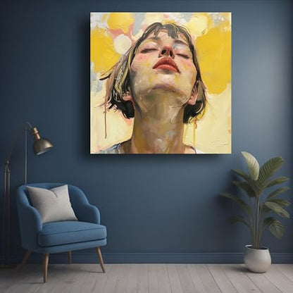 Art to Doors | Elegant Feminine Art | Square | Art Print | Home Decor | Wall Decor | Gifts for Women | Gifts for Men | Gift Items | Wall Art