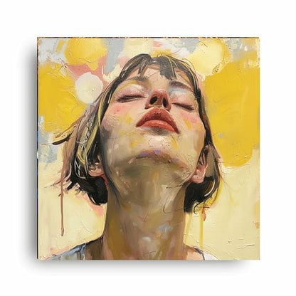 Art to Doors | Elegant Feminine Art | Square | Art Print | Home Decor | Wall Decor | Gifts for Women | Gifts for Men | Gift Items | Wall Art