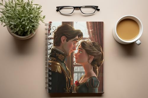 Art to Doors | Snowfall Dreams | Spiral Notebooks | A5 Size Paper | 120 Pages | 70 GSM Paper | Attractive Cover Designs