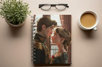Art to Doors | Snowfall Dreams | Spiral Notebooks | A5 Size Paper | 120 Pages | 70 GSM Paper | Attractive Cover Designs