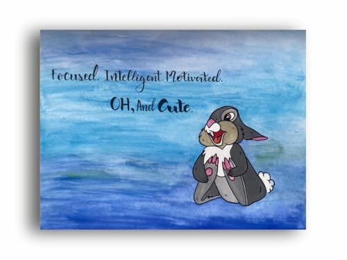 Art to Doors | Cute Bunny | Artist Akanksha Jain | Horizontal | Art Prints | Home Decor | Wall Decor | Gift Items | Wall Art